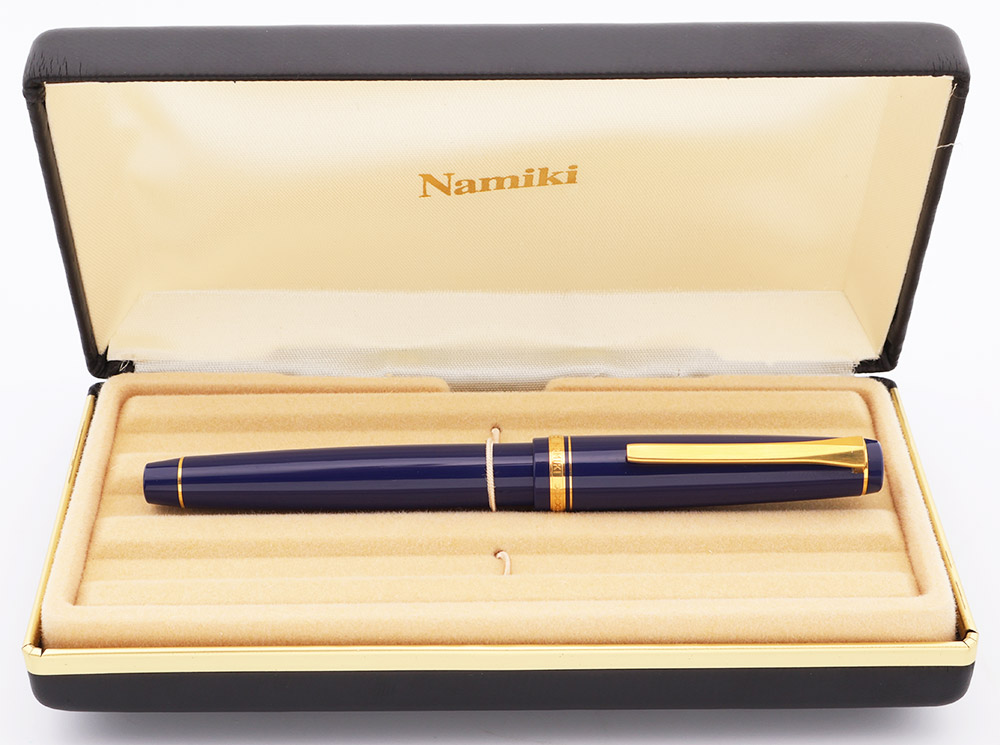 希少　NAMIKI FALCON 14K 585 万年筆 CON-20　箱　青軸 希少NAMIKI FALCON 14K 585 万年筆 CON-20箱青軸
